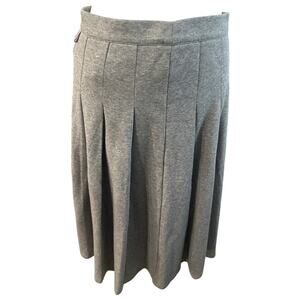 Latitude Sweatshirt Pleated Skirt – Heather Gray – Medium – NWT